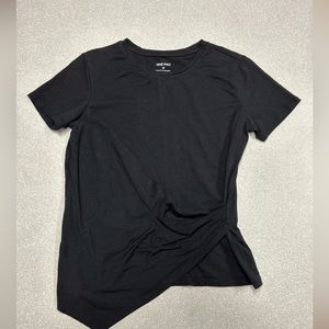 Nine West medium black womens short sleeve top